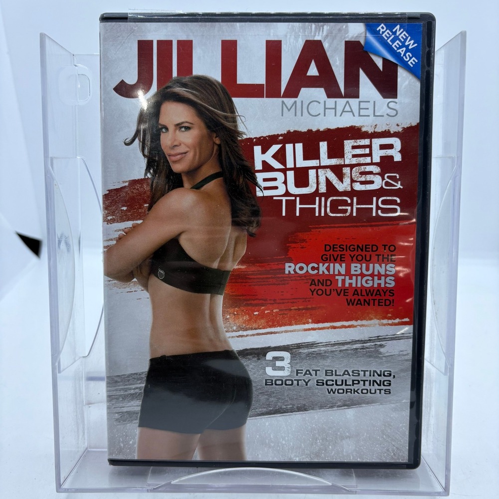 Jillian Michaels Killer Buns and Thighs DVD 3 Fat Blasting Workouts Gaiam 2011